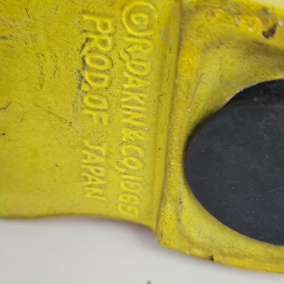 VTG RARE 1969 R. Dakin & Co Shoe House bank Japan pink orange red lime - Picture 7 of 11